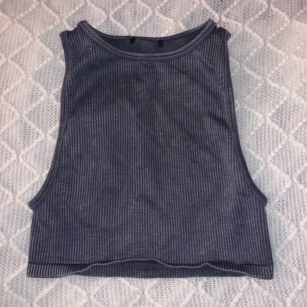 Forever 21 Seamless Blue Tank
